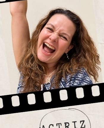 Nidia Moros en gesto actoral